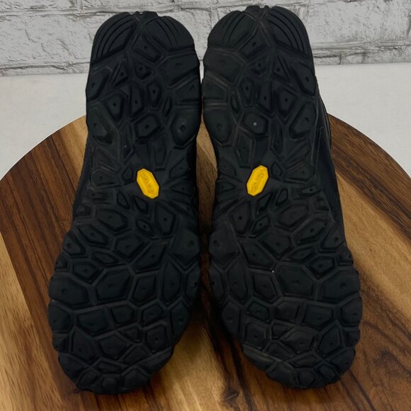 Merrell Dry Select Womens Sz. 7 Black Leather Vibram Hiking Ankle Boots J32090 - Picture 8 of 11